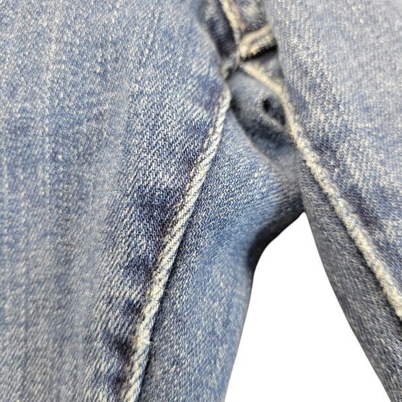 Levis Vintage‎ 511 Slim Fit BIG E Premium Stretch Blue Jeans Men’s 34X34 fits 32 - Picture 16 of 16